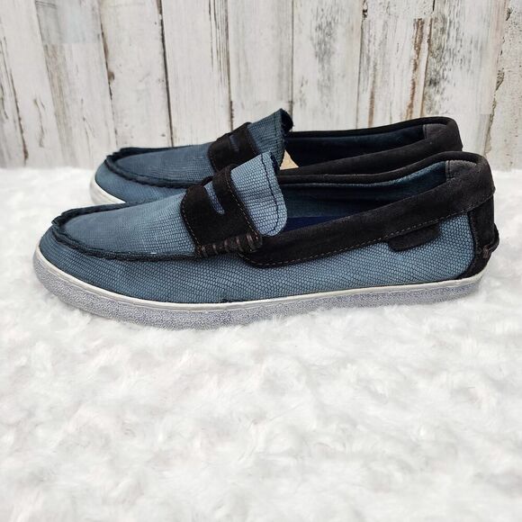 Cole Haan Pinch Weekender Loafers Blue Size 8.5 - Picture 2 of 9
